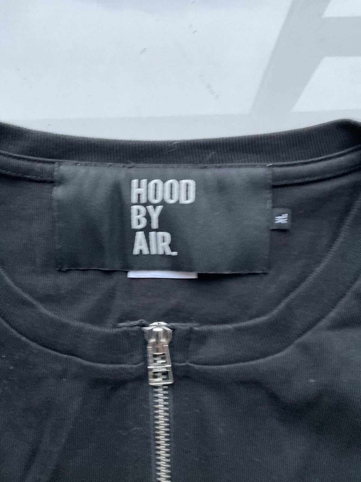 Hood By Air Hood by air logo zip T-shirt Size US XL / EU 56 / 4 - 3 Thumbnail