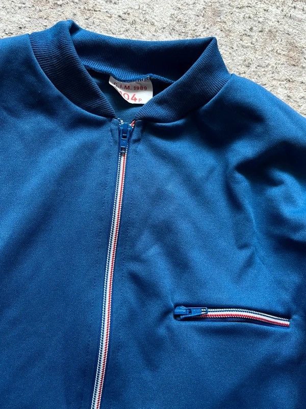 Other 1989 Vintage Track Suit Jacket + Pants France Blue Size S-M Size 40S - 12 Thumbnail