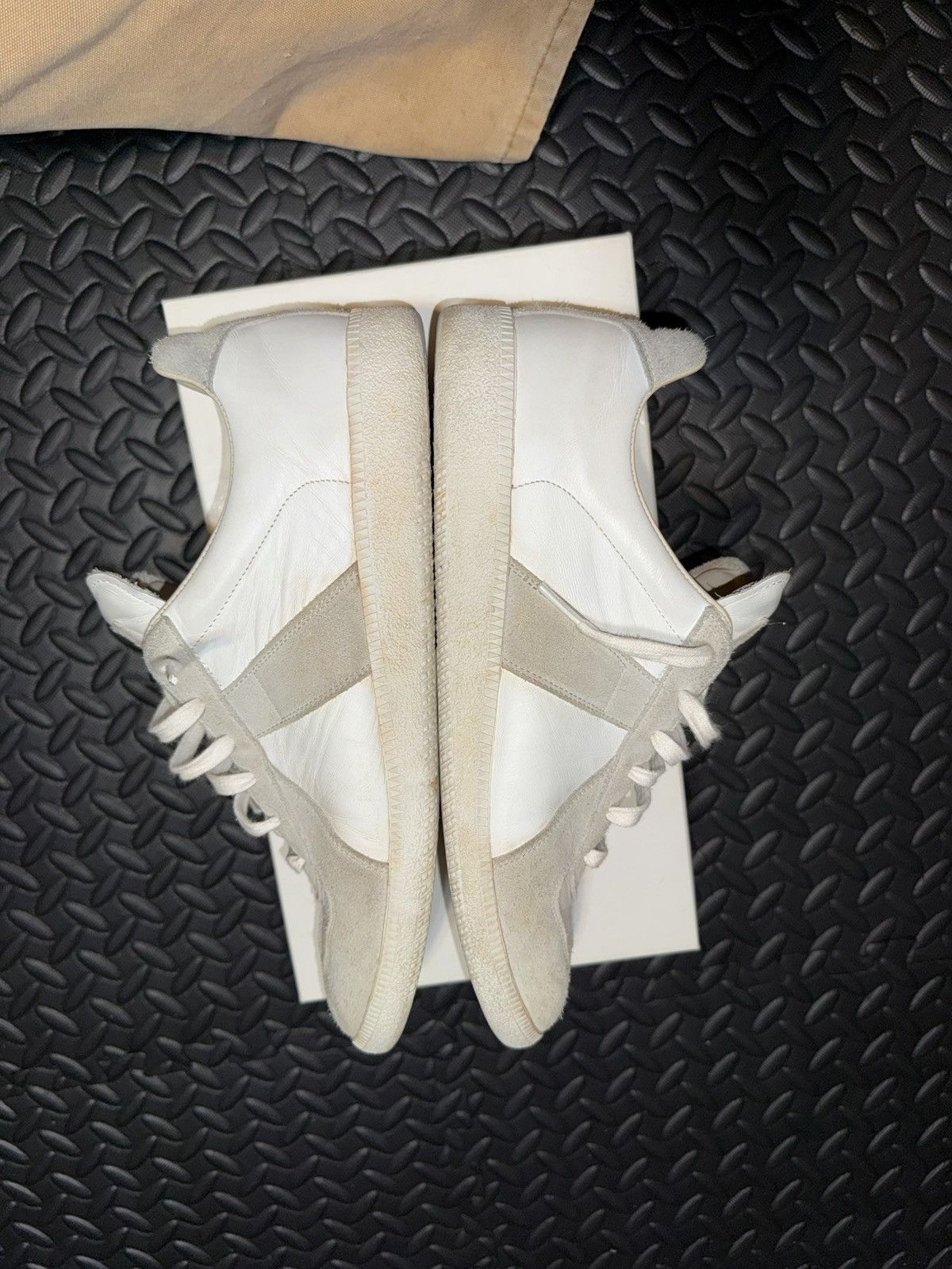 Maison Margiela Maison Margiela Replica GAT Sneakers White/Grey 46 13 Size US 13 / EU 46 - 7 Thumbnail