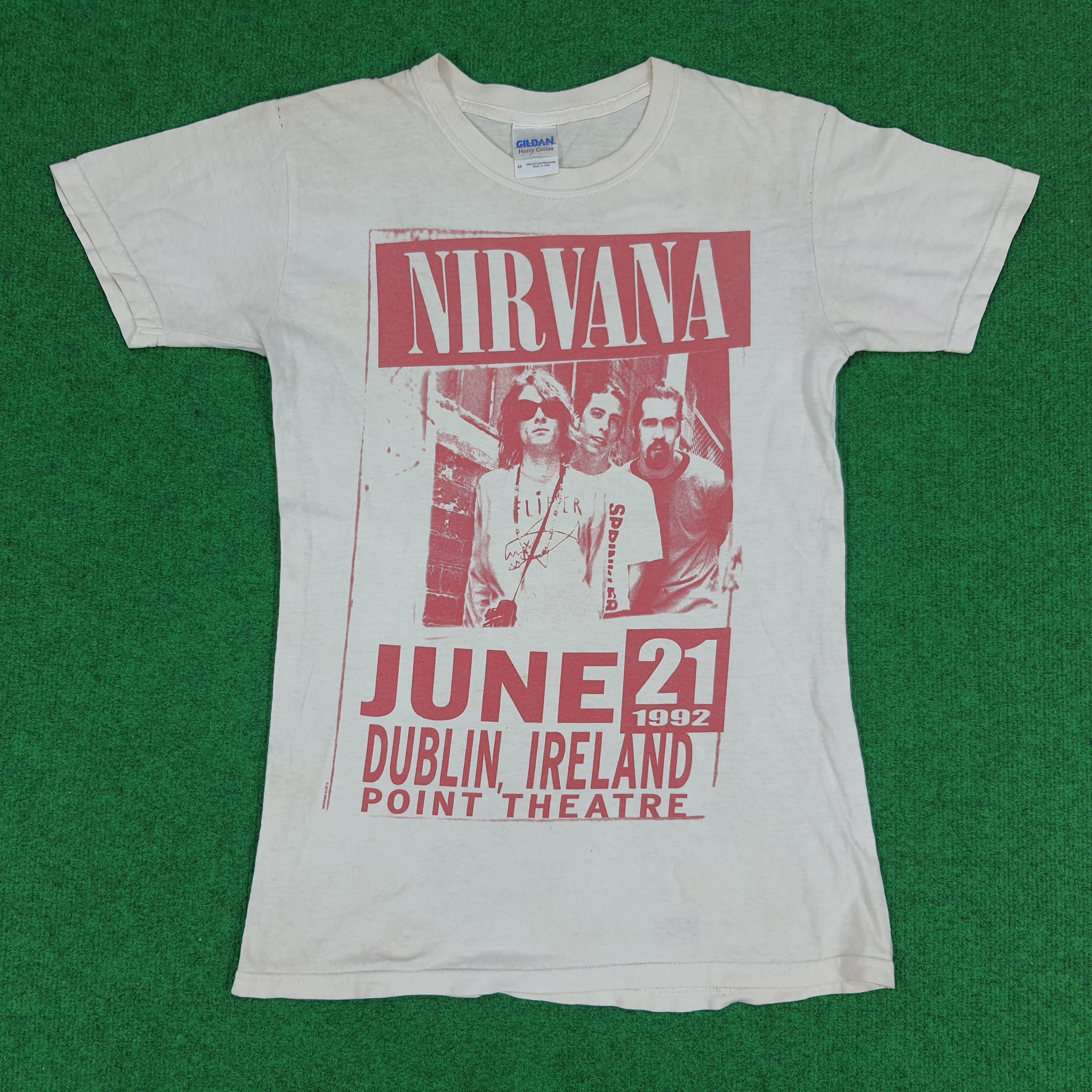 Band Tees × Vintage Vintage NIRVANA American Rock Band Tshirt Size US S / EU 44-46 / 1 - 1 Thumbnail