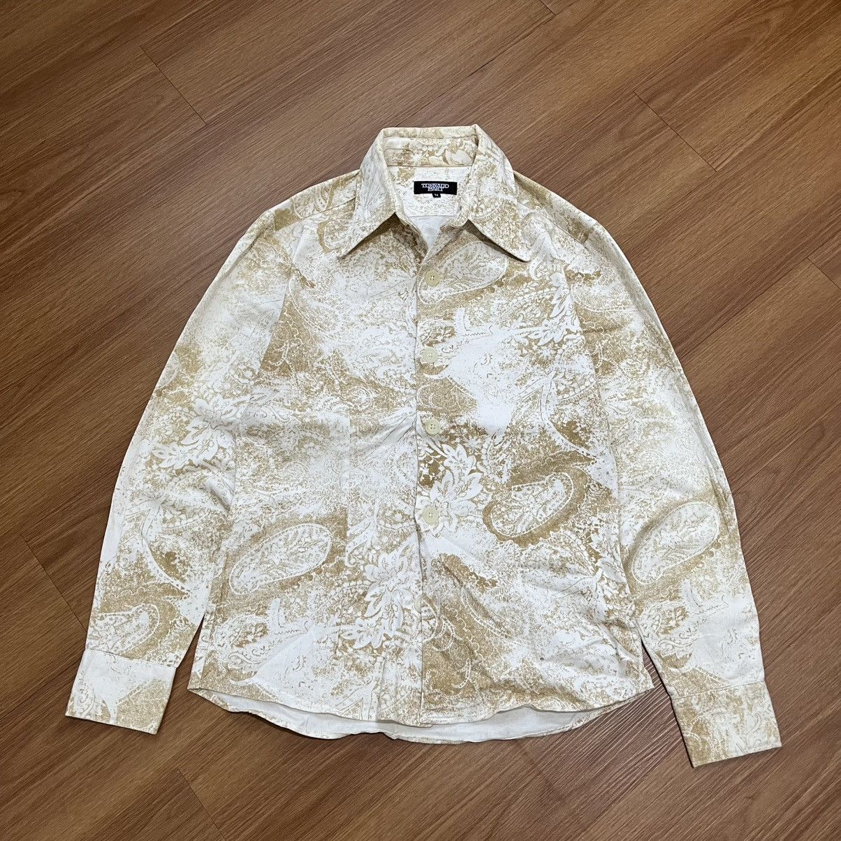 Tornado Mart Tornado Mart Archive Floral Shirt Italy Fabric Y2K