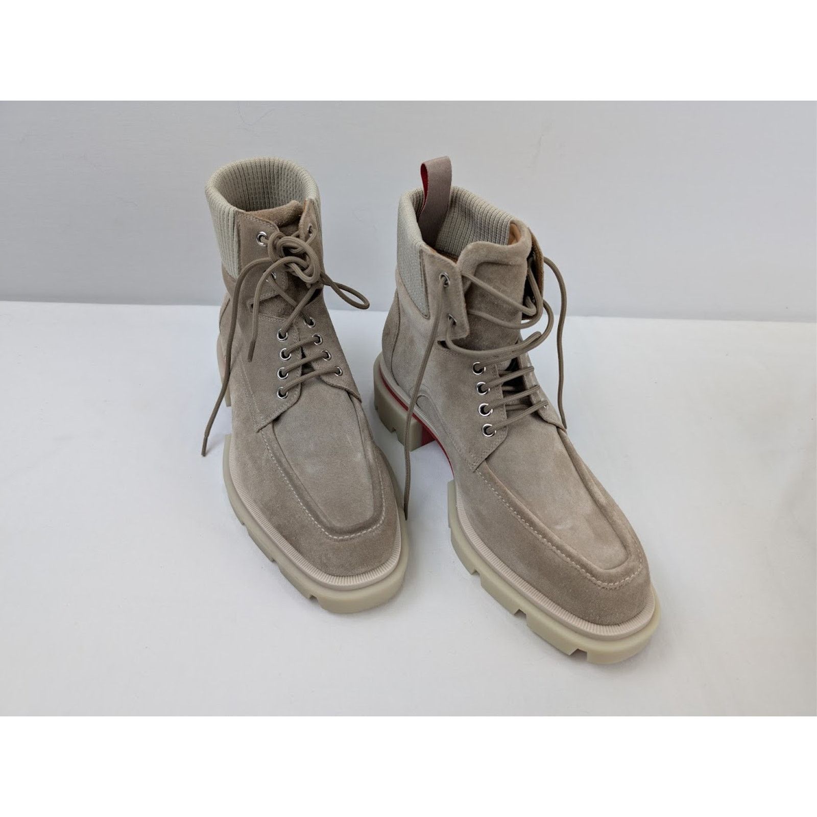 Christian Louboutin o1rshd1 Our Walk Flat Boot in Saharienne Size US 10 / EU 43 - 5 Thumbnail