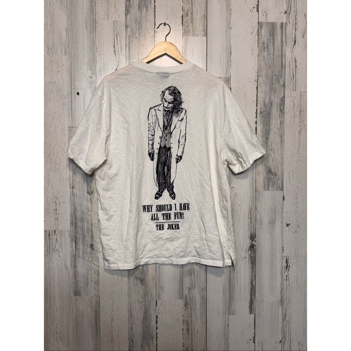 Other Joker Graphic Tee The Dark Knight Trilogy XL White Size US XL / EU 56 / 4 - 4 Thumbnail