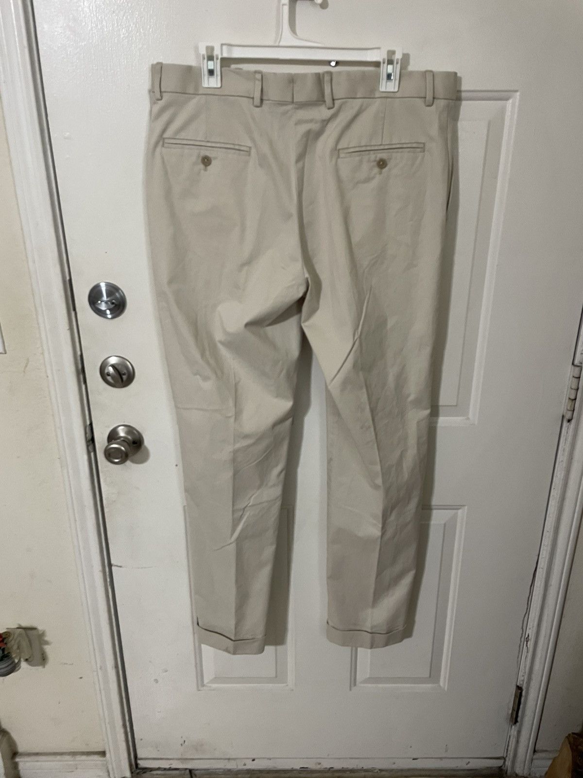Polo Ralph Lauren FF cuffed Stretch trousers nwt 148.00 Size US 38 / EU 54 - 7 Thumbnail