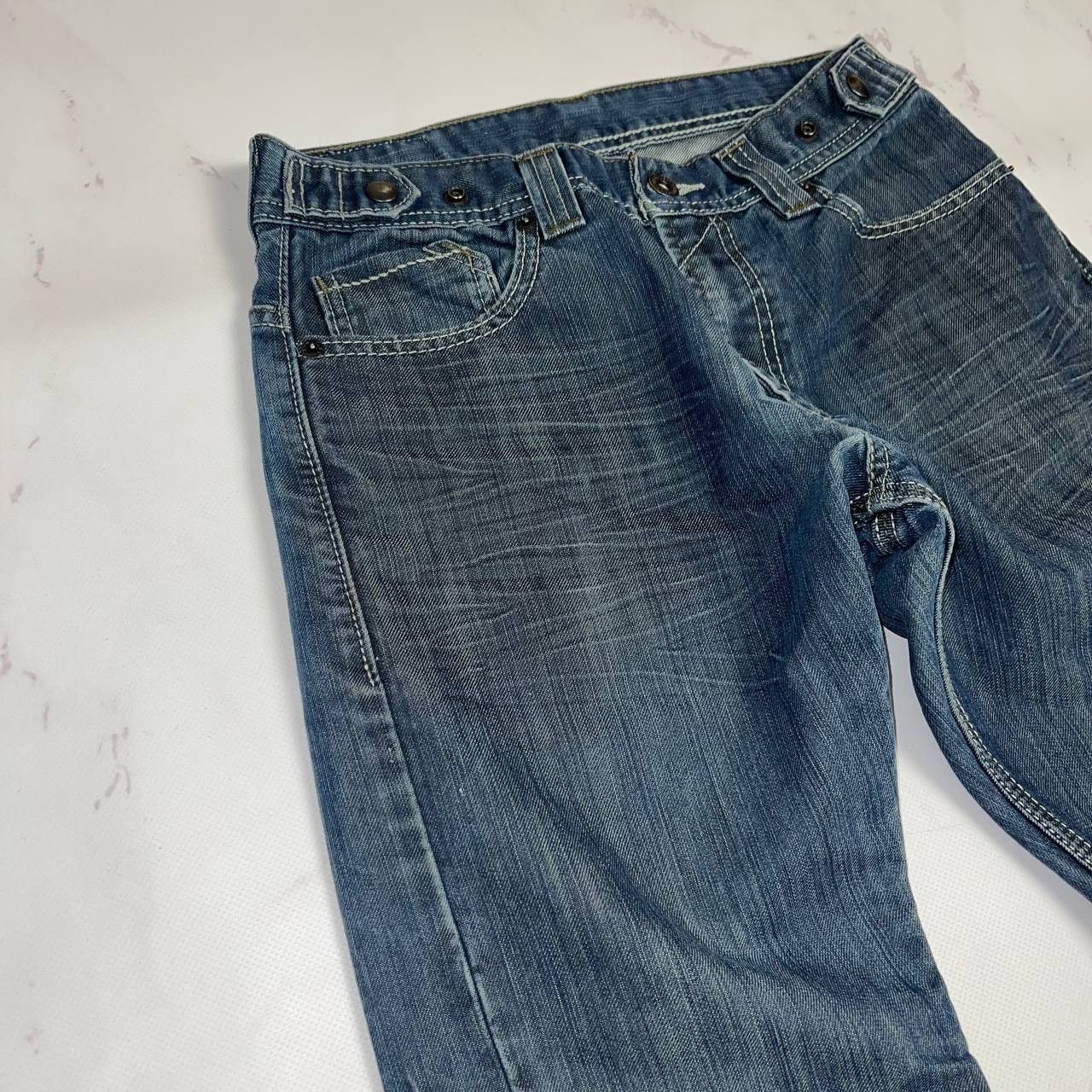 Levi's Vintage Clothing Levi`s vintage 514 baggy back pockets rare purple stitching Size US 29 - 8 Thumbnail