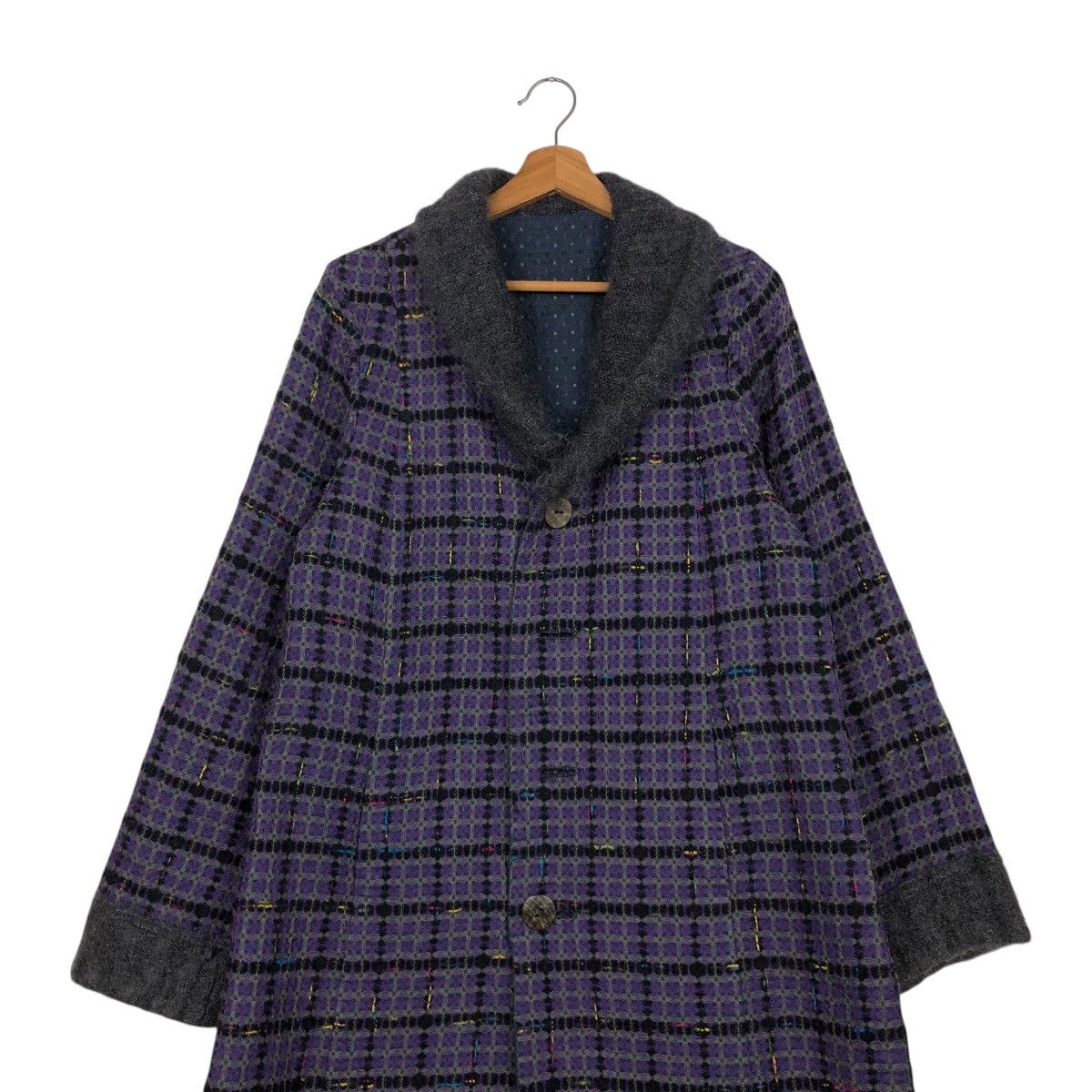 45rpm 📌Vintage Wool Jacket M&K Yoko Made in Japan Sisoko design Size US M / EU 48-50 / 2 - 7 Thumbnail