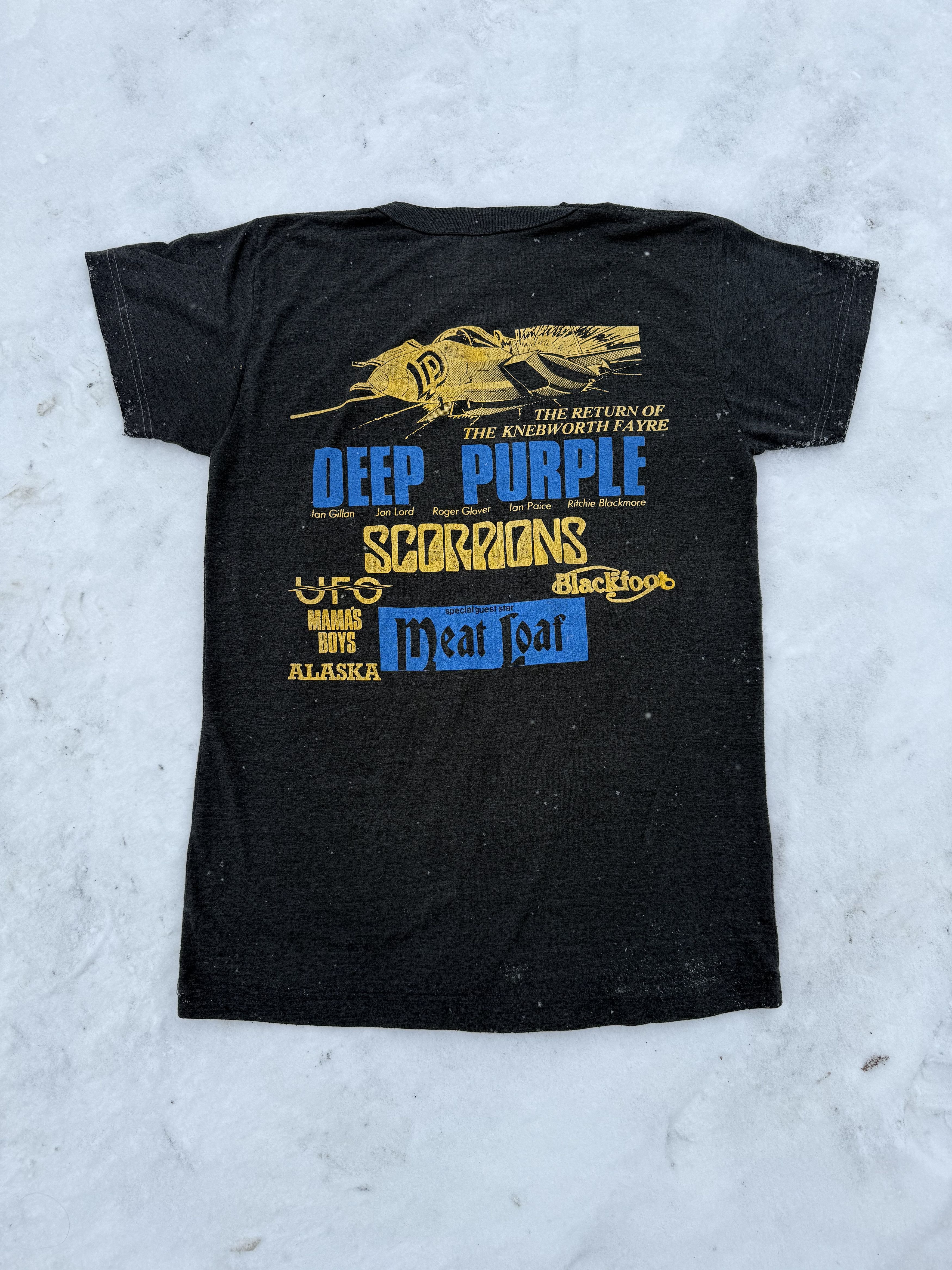 Band Tees Rare Deep Purple band tshirt 1985 Size US M / EU 48-50 / 2 - 5 Thumbnail