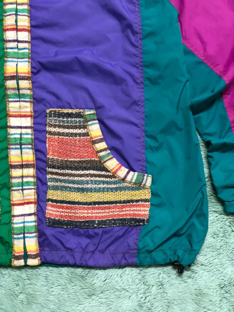 Japanese Brand JAPANESE BRAND ANTIBALISTIC MULTICOLOR LIGHT JACKET HOODIE Size US M / EU 48-50 / 2 - 12 Thumbnail