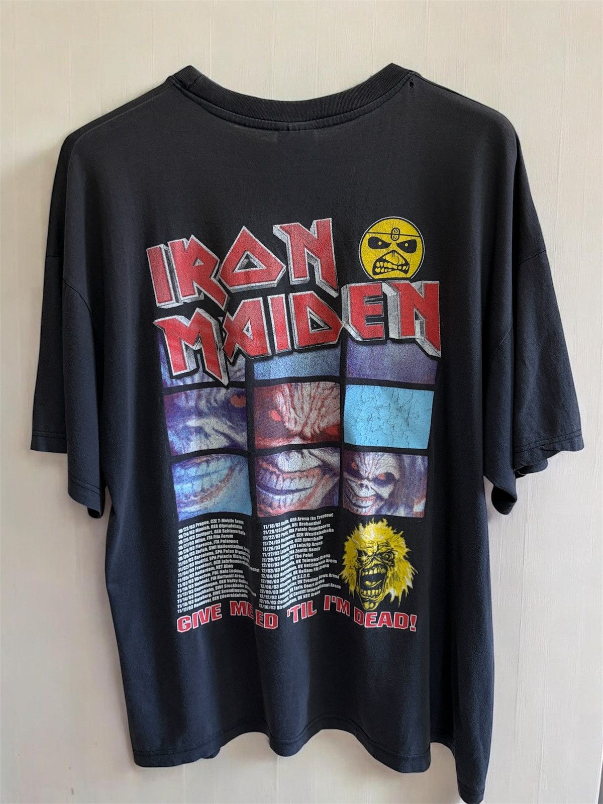 Vintage Vintage 2003 Iron Maiden Dance of Death Tour T-Shirt XL Size US L / EU 52-54 / 3 - 2 Thumbnail