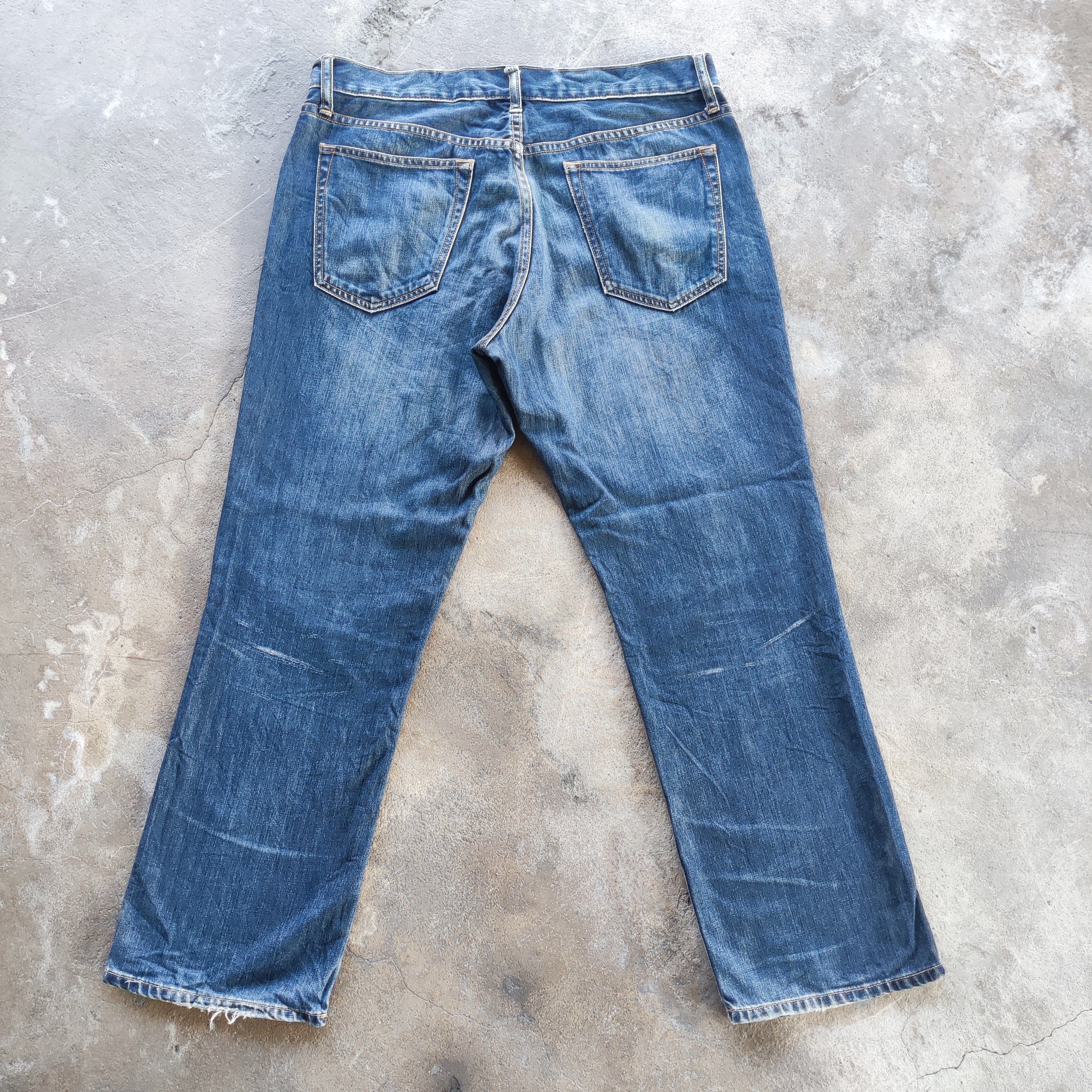Japanese Brand Vintage Topvalu Brand Buggy Jeans Distressed Pants Size US 34 / EU 50 - 9 Thumbnail