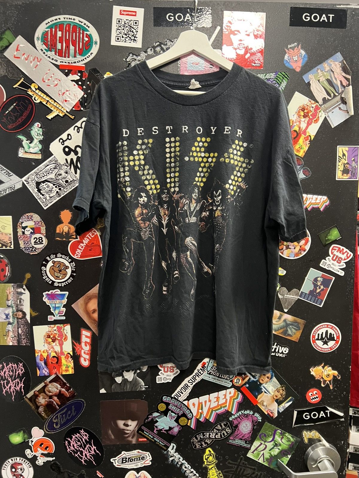 Band Tees Vintage KISS Destroyer Band Tee Size US XL / EU 56 / 4 - 1 Thumbnail
