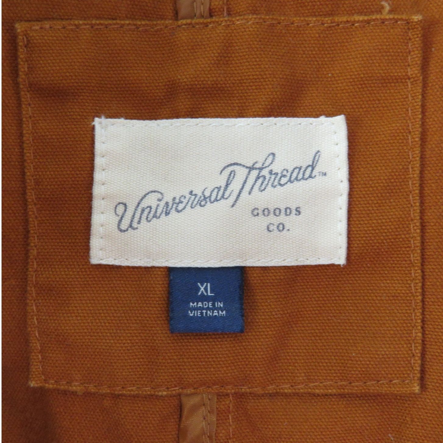 Target Basics Universal Thread Orange Hooded Utility Jacket Size XL Size XL / US 12-14 / IT 48-50 - 5 Thumbnail