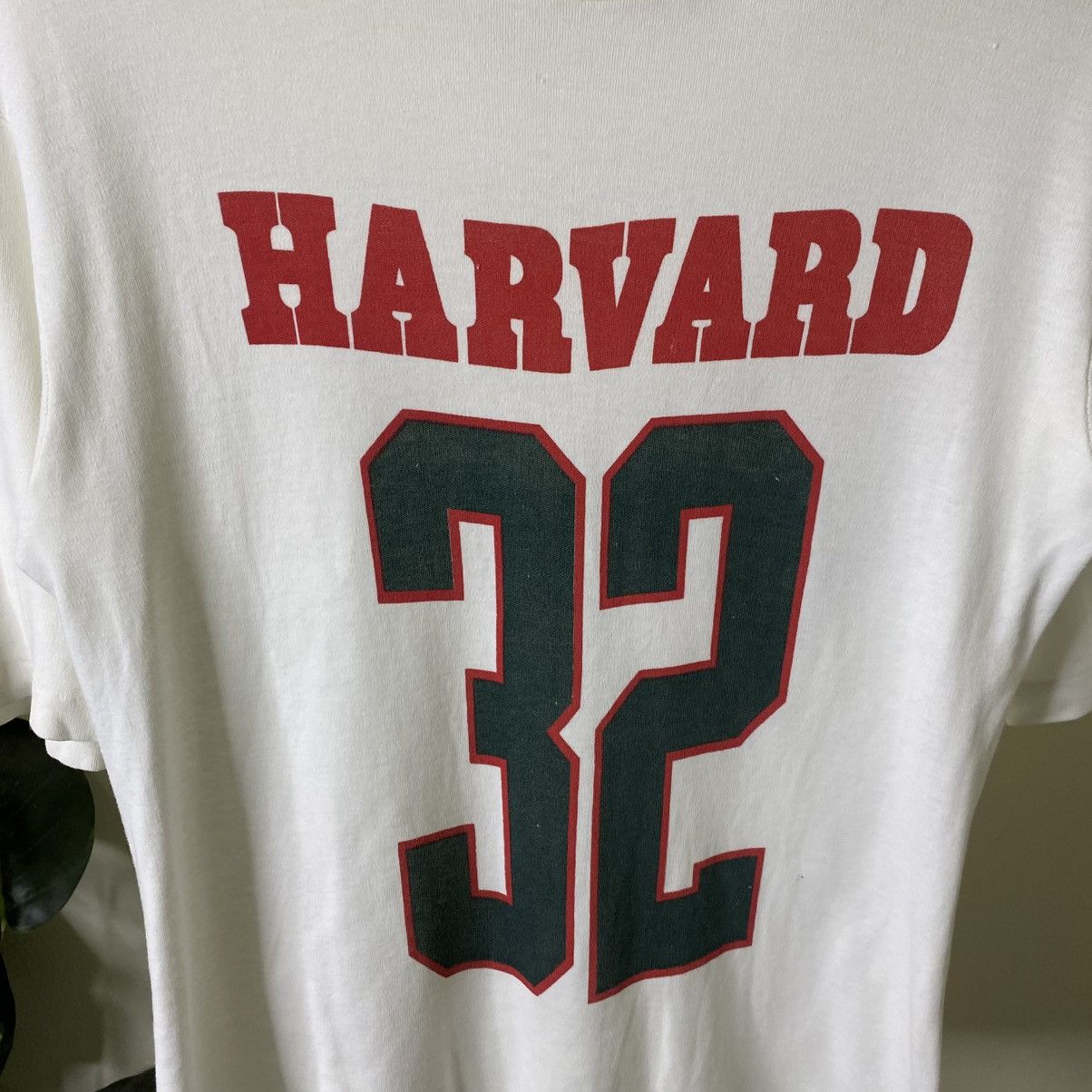 Vintage Vintage 80s Harvard University Athletics Tee Size US S / EU 44-46 / 1 - 2 Thumbnail