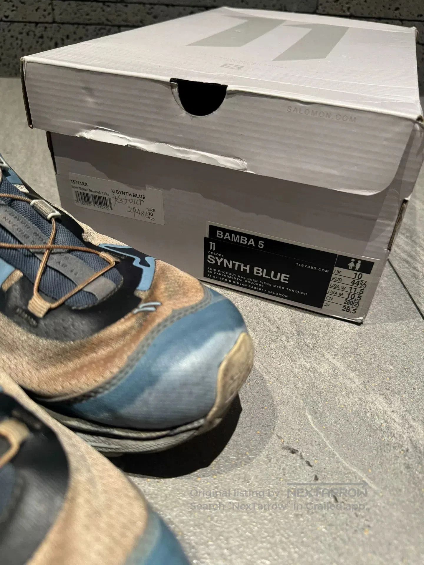 Boris Bidjan Saberi Salomon Boris Bidjian Bamba5 11Xs. Size US 10 / EU 43 - 2 Thumbnail