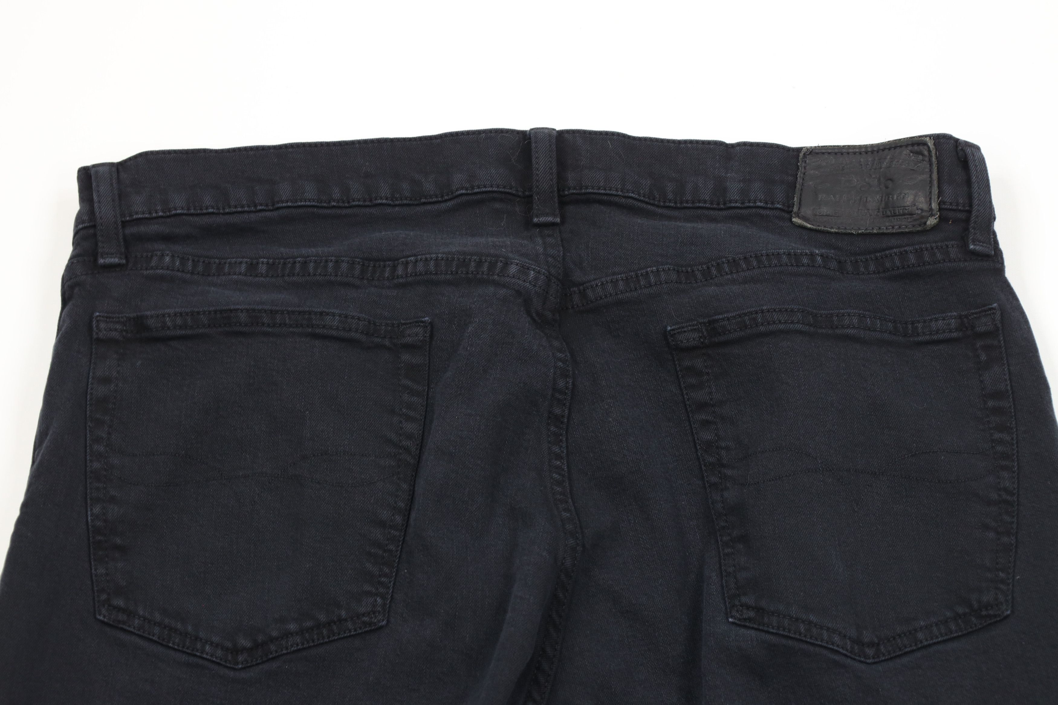 Ralph Lauren × Vintage Vintage Ralph Lauren Relaxed Straight Leg Jeans Black Size US 36 / EU 52 - 8 Thumbnail