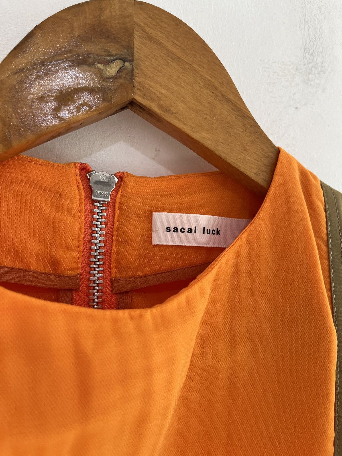 Japanese Brand × Sacai SS15 Linen Pocket Mid Dress Size S / US 4 / IT 40 - 7 Thumbnail