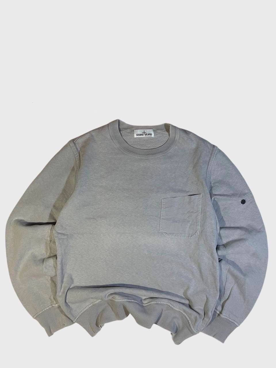 Stone Island Stone Island Crewneck Pocket Sweater Size US S / EU 44-46 / 1 - 1 Thumbnail