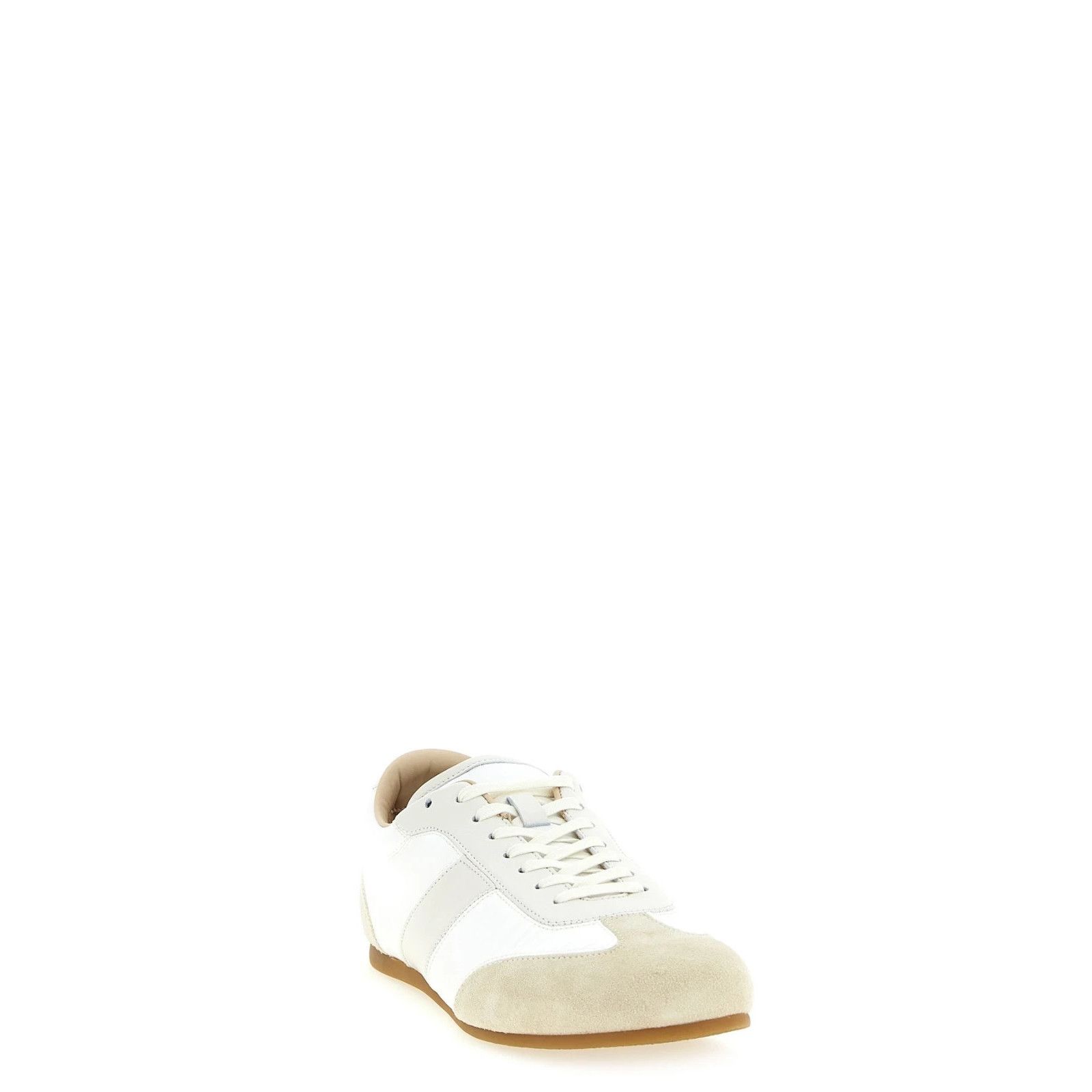 Lemaire LEMAIRE Soft Runner Beige Leather Sneakers New & Authentic ( Size US 12 / EU 45 - 2 Thumbnail
