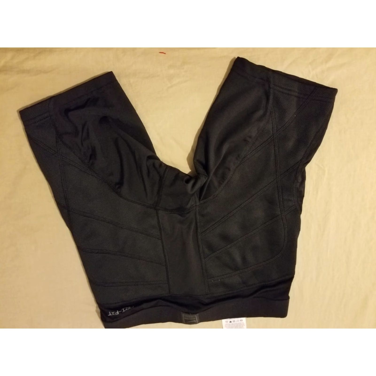 Nike Nike Shorts Mens M Medium Black Athletic Baseball Workout Gym Size US 31 - 2 Thumbnail