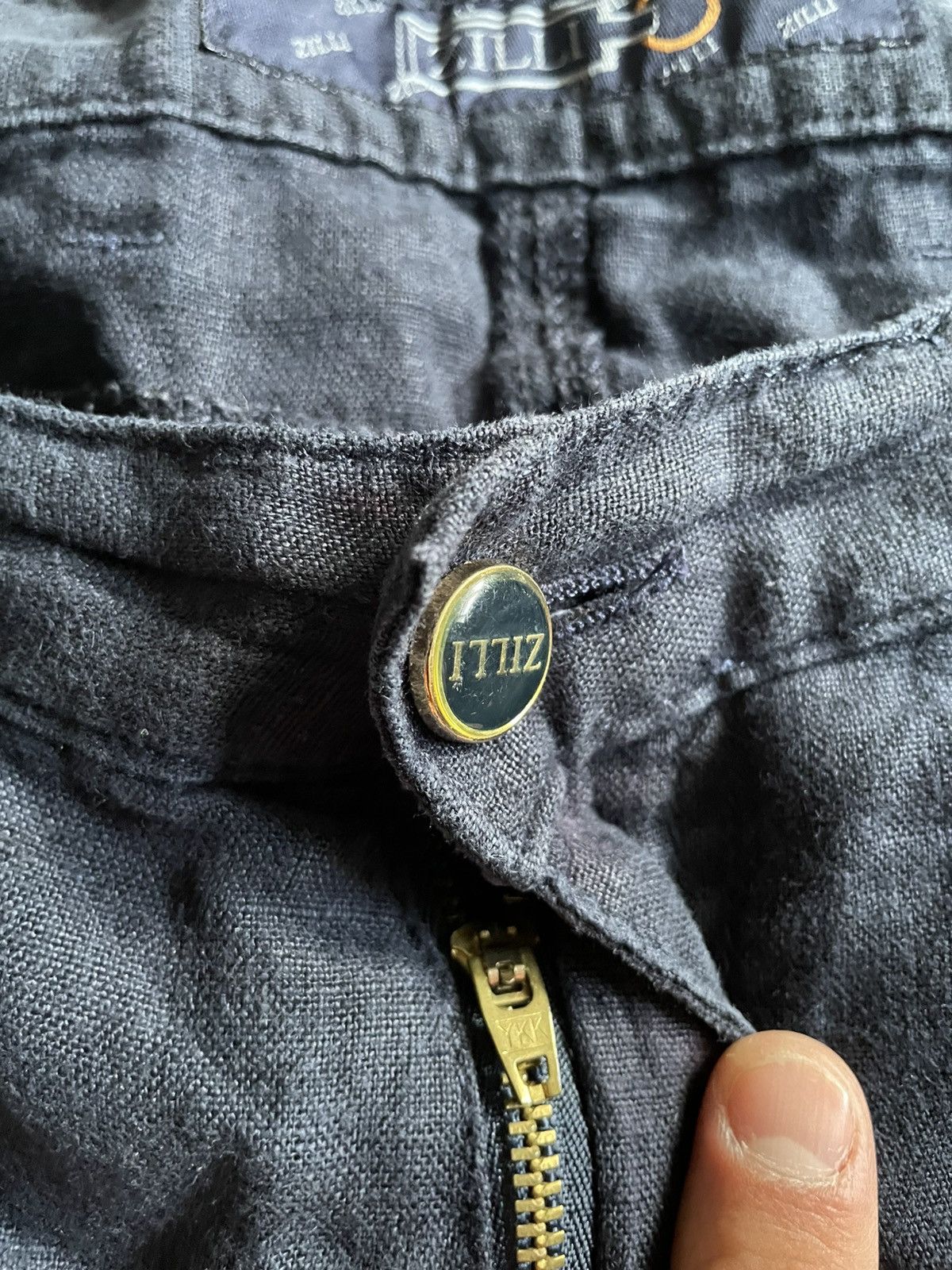 Zilli Zilli cotton Pants Italy old money luxury linen classic kito Size US 38 / EU 54 - 7 Thumbnail