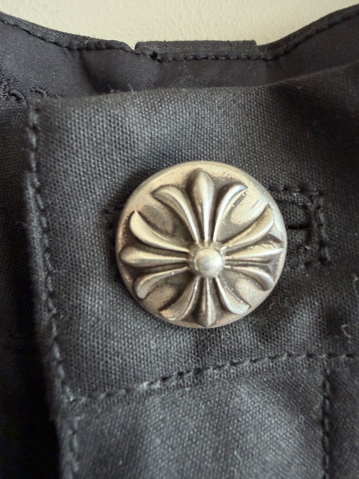 Chrome Hearts Chrome Hearts Waxed Double Knee Carpenter Pants Sz 36 Size US 36 / EU 52 - 3 Thumbnail