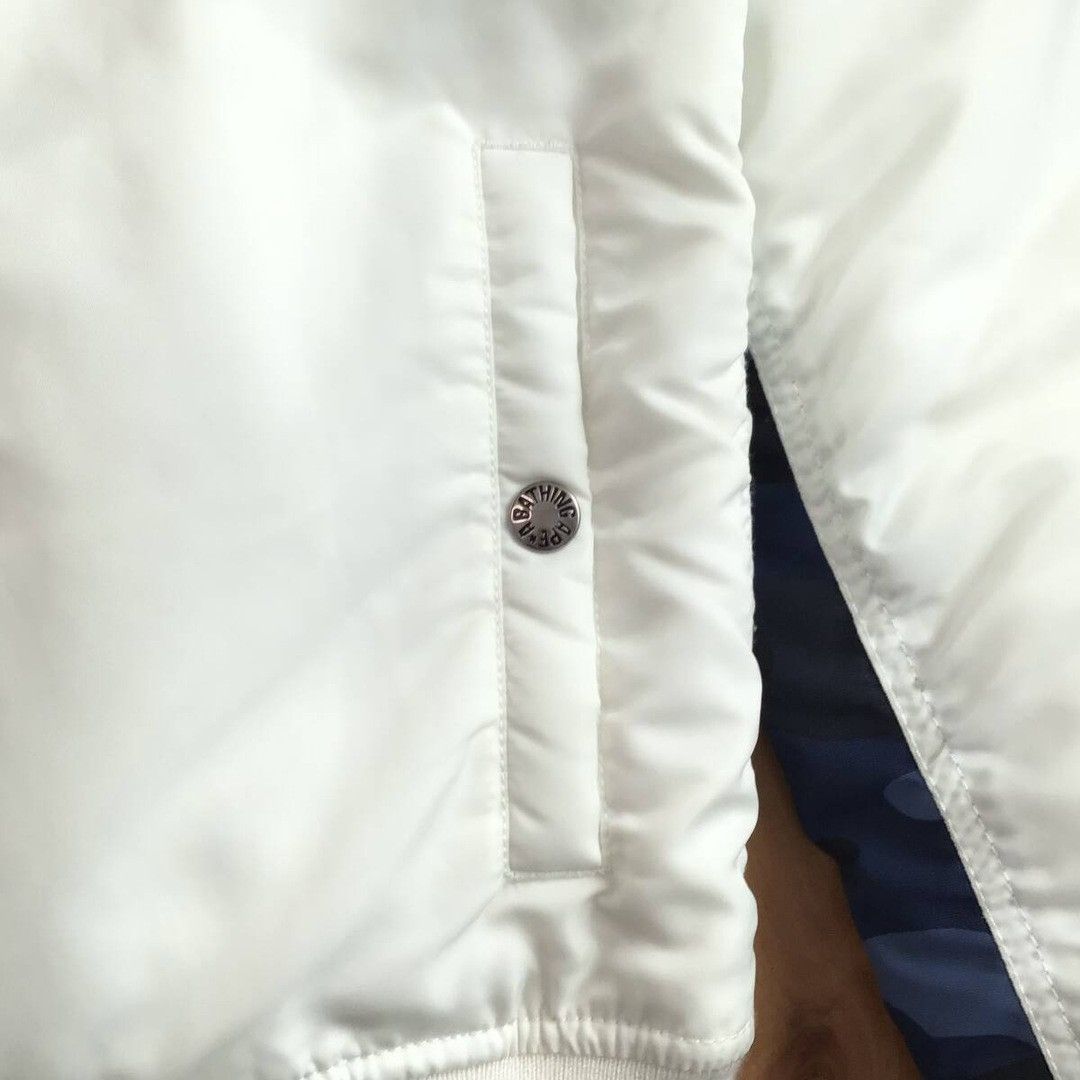Bape BAPE HUNTING MA-1 Bomber Jacket a bathing ape Blue camo Size US M / EU 48-50 / 2 - 7 Thumbnail