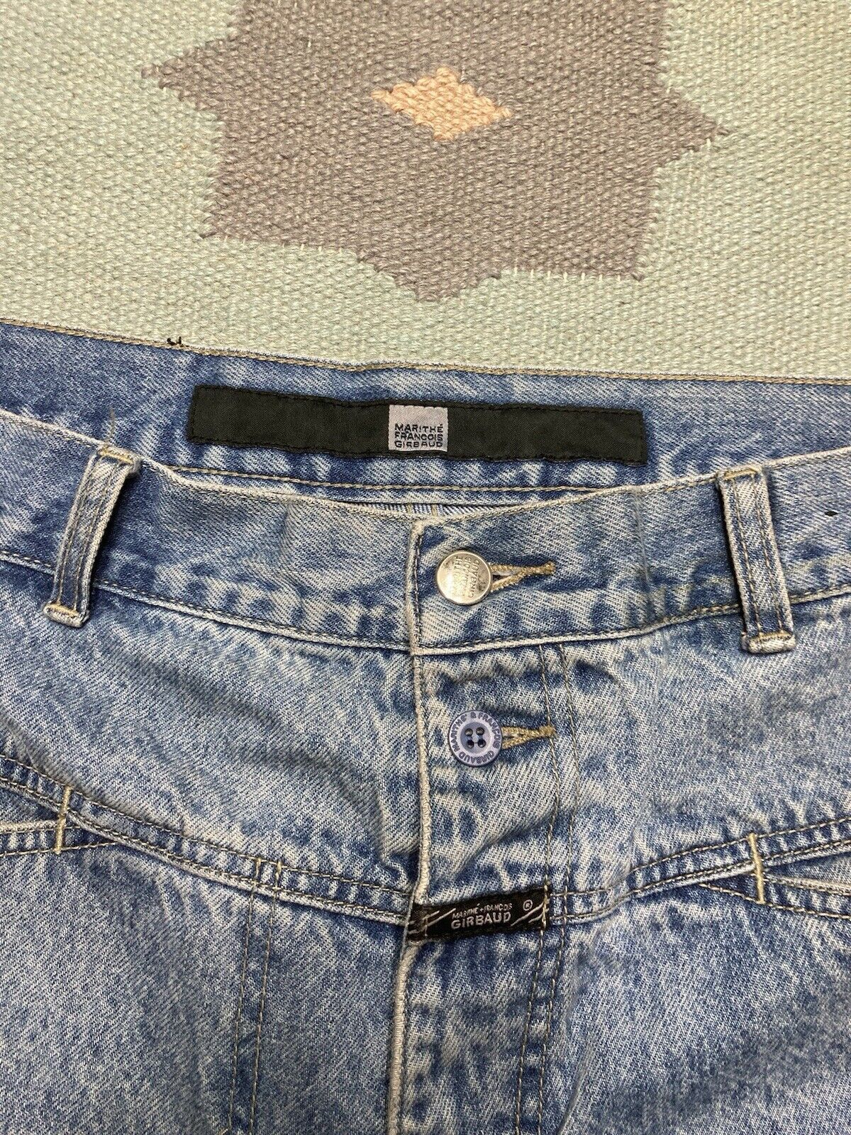 Marithe + Francois Girbaud × Vintage y2k baggy jeans Marithe francois girbaud wide skater 34x29 Size US 34 / EU 50 - 8 Thumbnail