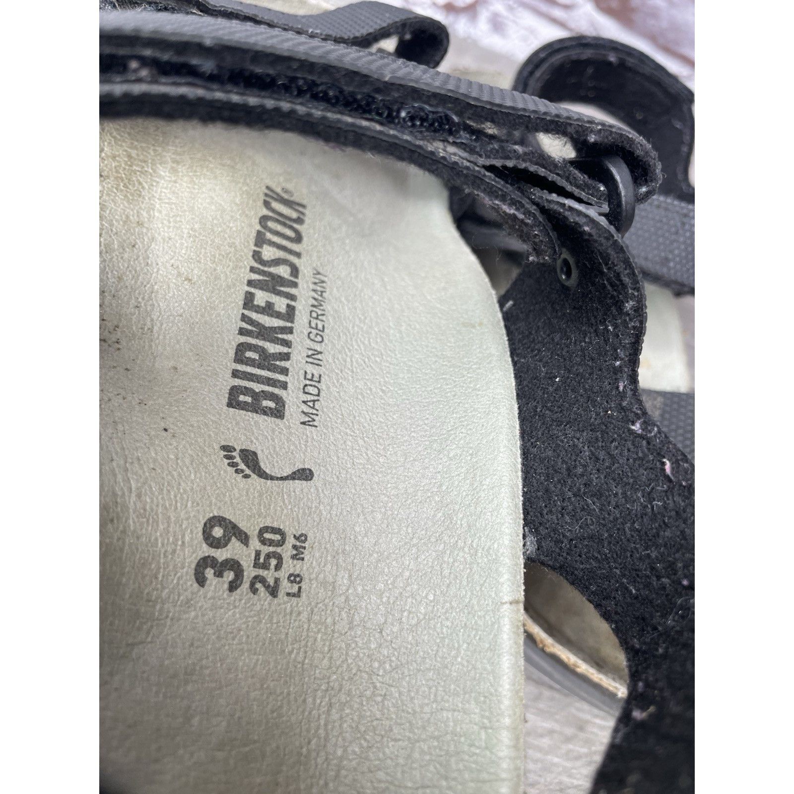 Birkenstock Birkenstock Kalahari Black Cross Country Strap Sandals Women Size US 8 / IT 38 - 8 Thumbnail