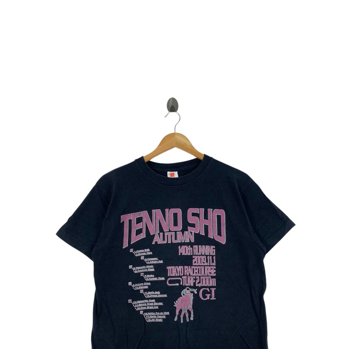 Other TENNO SHO AUTUMN Tokyo Horse Race Tee Shirt Top Ying GI Size US M / EU 48-50 / 2 - 2 Thumbnail