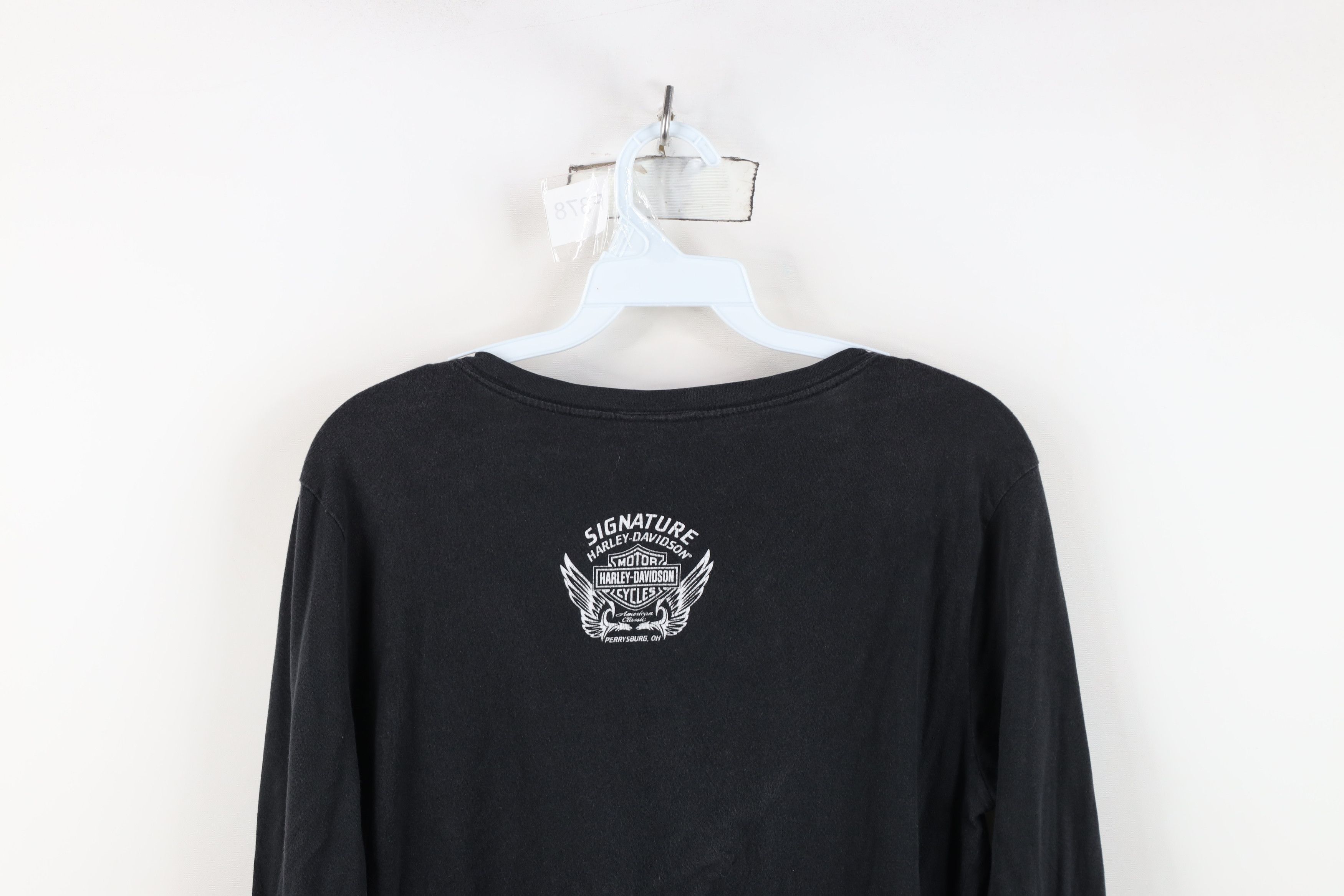 Harley Davidson Vintage Y2K Harley Davidson Tribal Long Sleeve T-Shirt Size L / US 10 / IT 46 - 15 Thumbnail