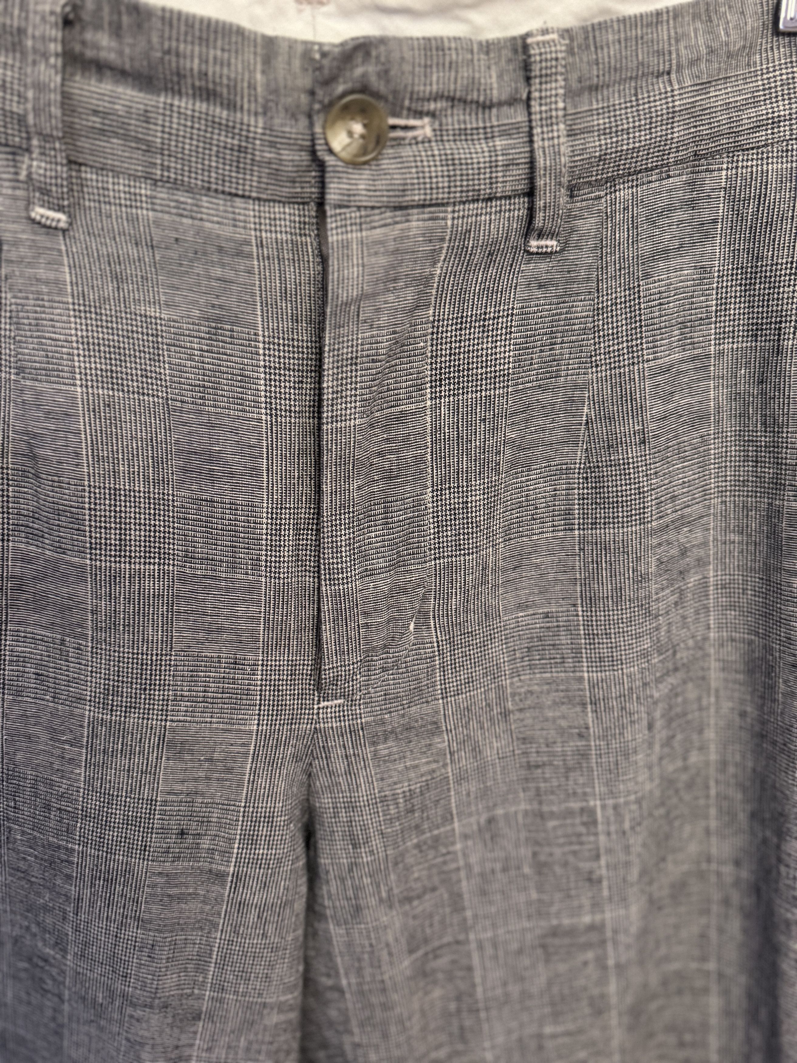 Engineered Garments EG Andover Pant in Grey CL Glen Plaid Size US 31 - 3 Thumbnail