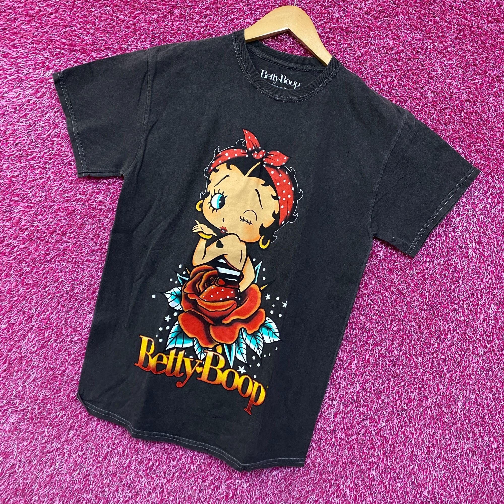 Other Betty Boop Dream In Rose Pin Up Tshirt size s/m Size US M / EU 48-50 / 2 - 3 Thumbnail