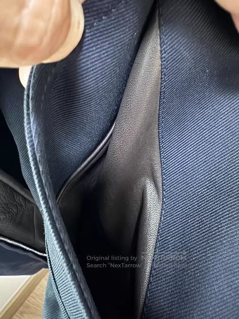 Hermes Hermes Leather Jacket Coat, Lamb Leather Patched, Thick, M Size US M / EU 48-50 / 2 - 9 Thumbnail