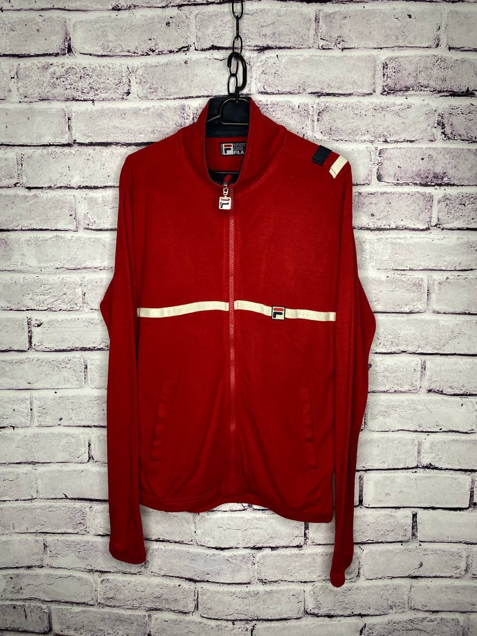 Fila MENS Vintage Fila blouse with a zipper Size US M / EU 48-50 / 2 - 1 Thumbnail