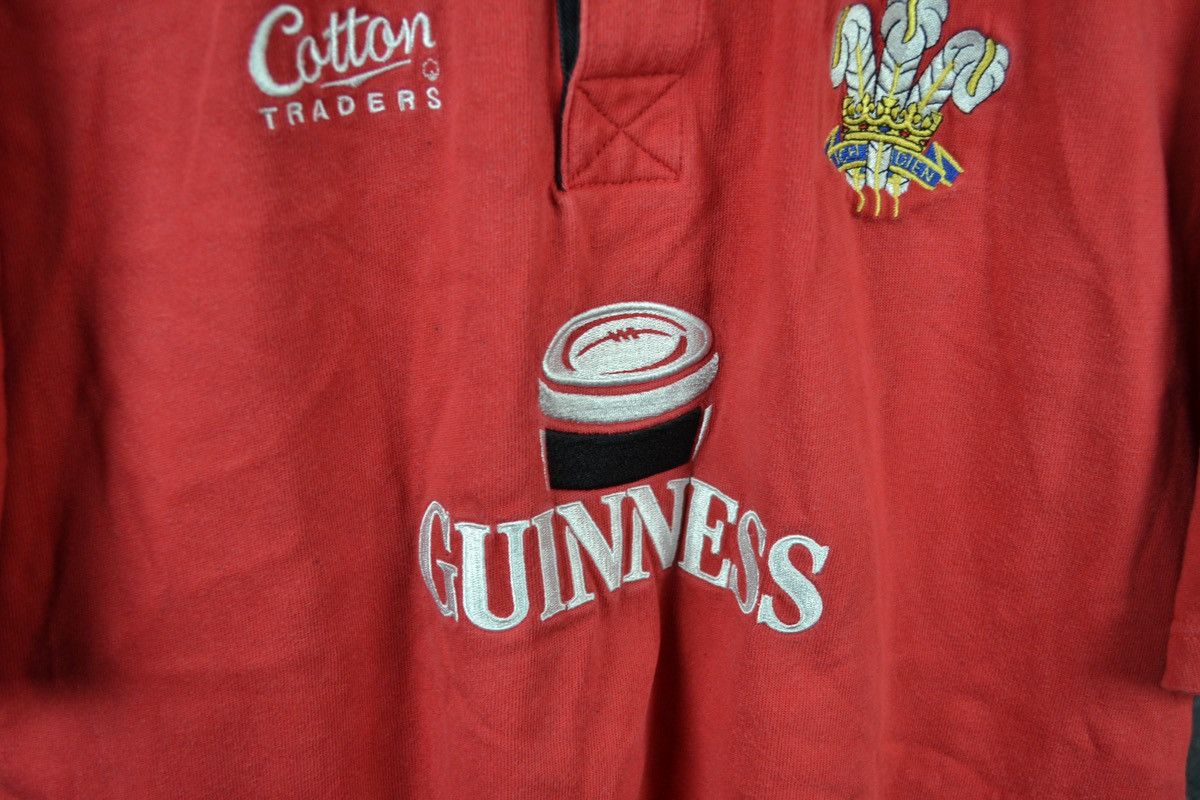 Cotton Traders × Vintage Wales Rugby Union Shirt Vintage Guinness Jersey Size XL Size US XL / EU 56 / 4 - 4 Thumbnail