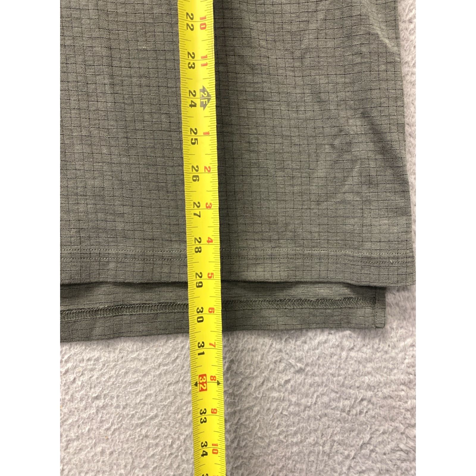 Izod VINTAGE IZOD Polo Shirt Men Military Green XX-Large Pin Check Collared Short Sleeve 2XL Classic Logo 90s Sports Size US XXL / EU 58 / 5 - 6 Thumbnail