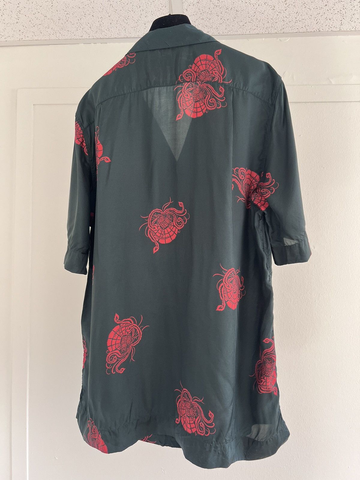 Dries Van Noten $600-700 viscose short-sleeved shirt, camp collar, IT50 Size US M / EU 48-50 / 2 - 2 Thumbnail