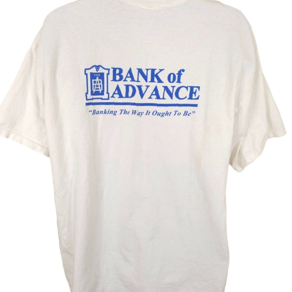 Hanes VINTAGE Hanes Delta Academy Basketball T Shirt Mens XL White 90s Y2K Las Vegas Size US XL / EU 56 / 4 - 5 Thumbnail