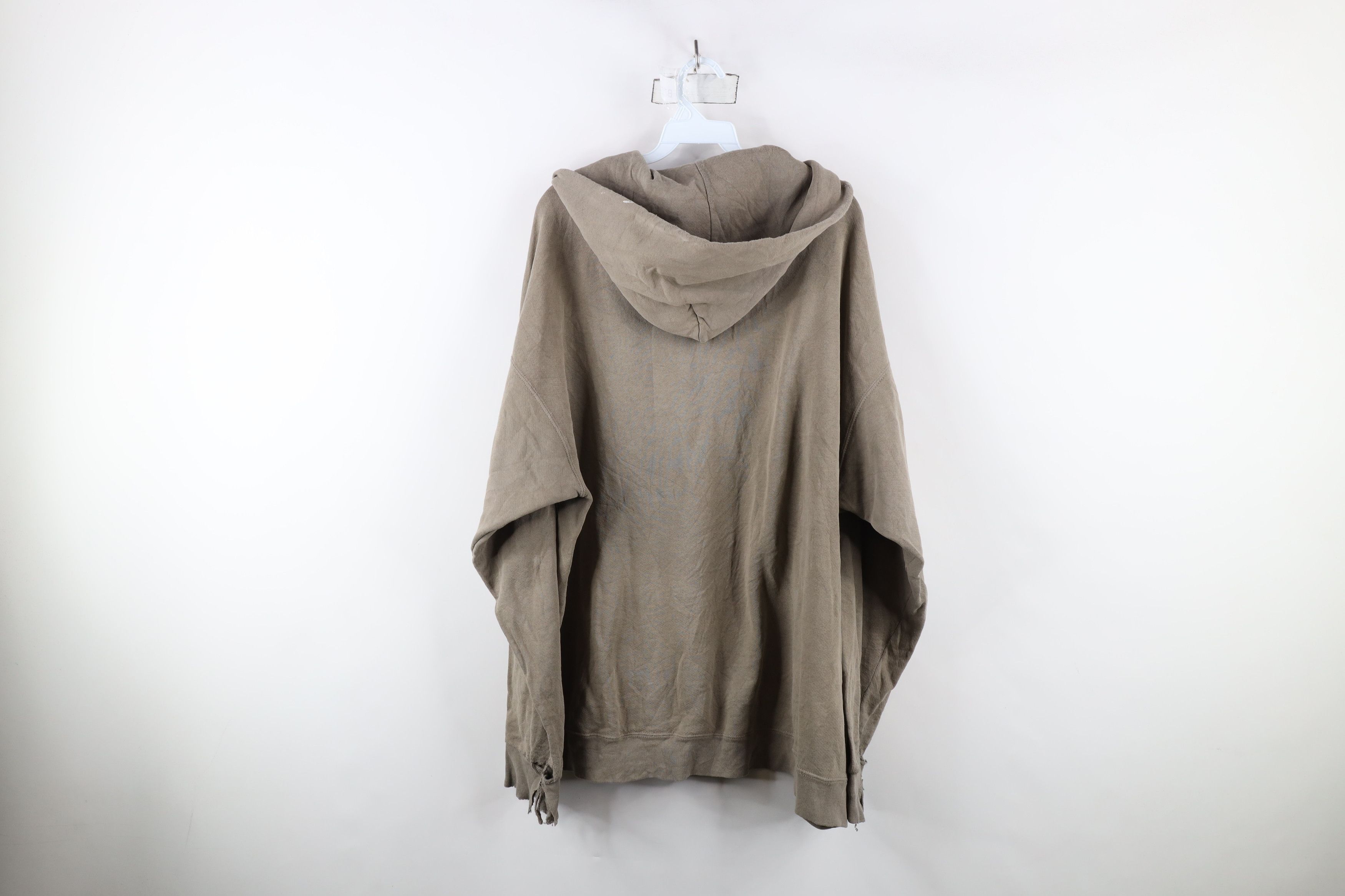 Nike × Vintage Vintage 90s Nike Scott Cetner Swoosh Hoodie Sweatshirt Gray Size US XL / EU 56 / 4 - 10 Thumbnail