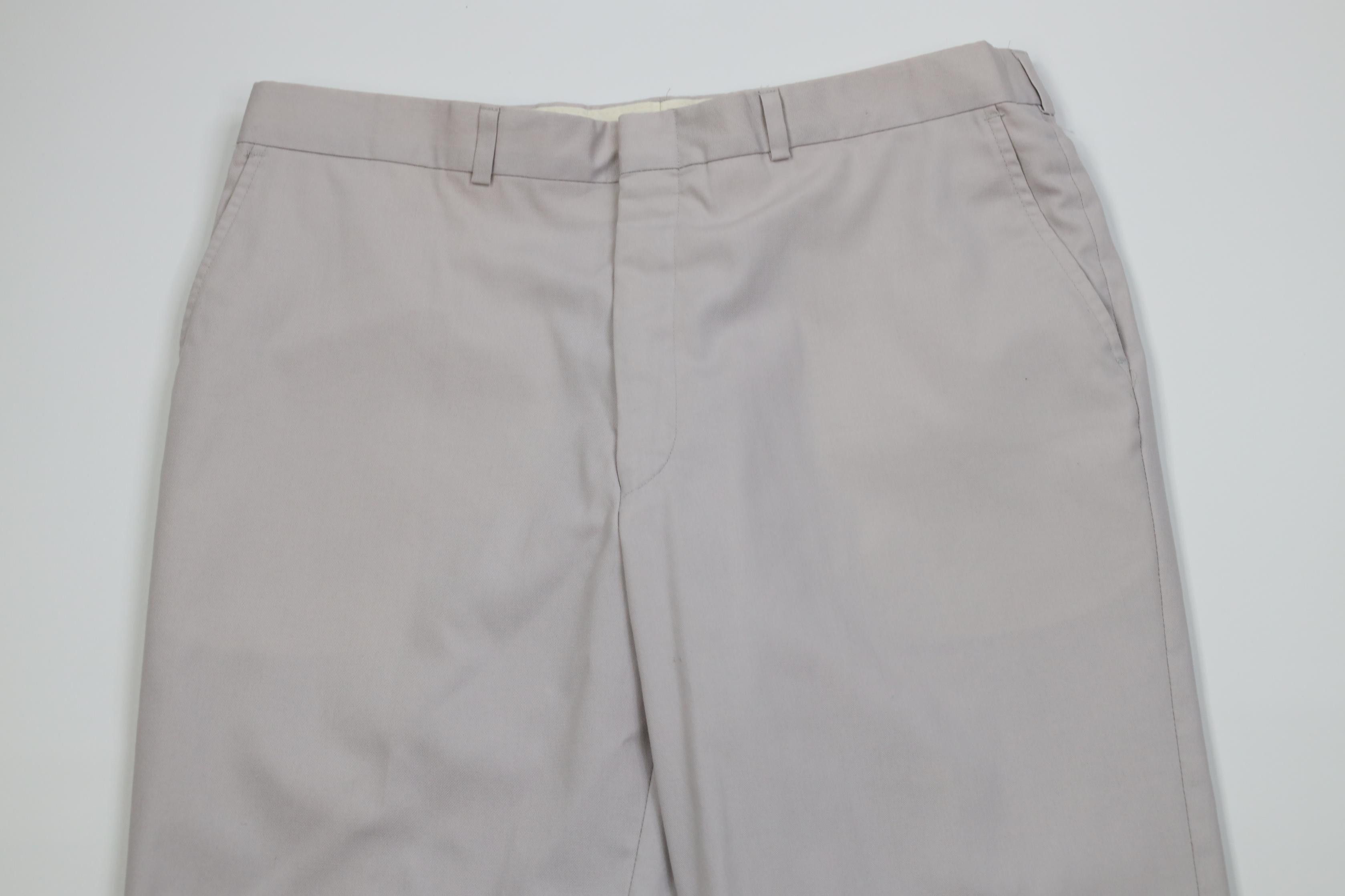 Vintage Vintage 70s Streetwear Wide Leg Chino Pants Trousers USA Size US 36 / EU 52 - 2 Thumbnail