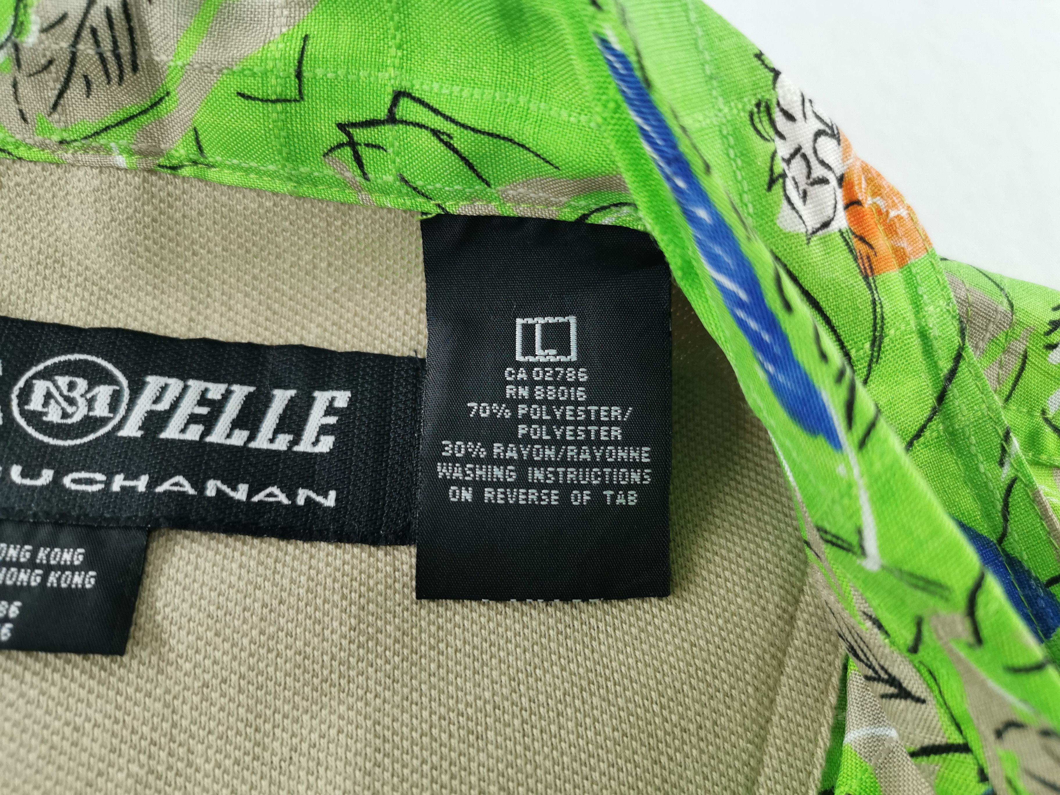 Pelle Pelle Vintage 90s Pelle Pelle Marc Buchanan Over Print Hawaii Size US L / EU 52-54 / 3 - 6 Thumbnail