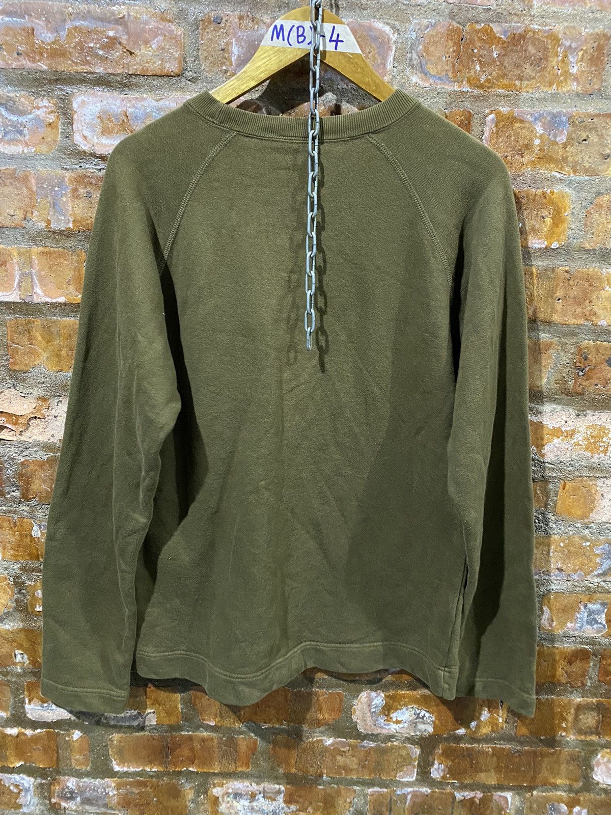 ABAHOUSE × Japanese Brand × Nepenthes 2000s Abahouse blue collar worker sweatshirt Size US M / EU 48-50 / 2 - 8 Thumbnail