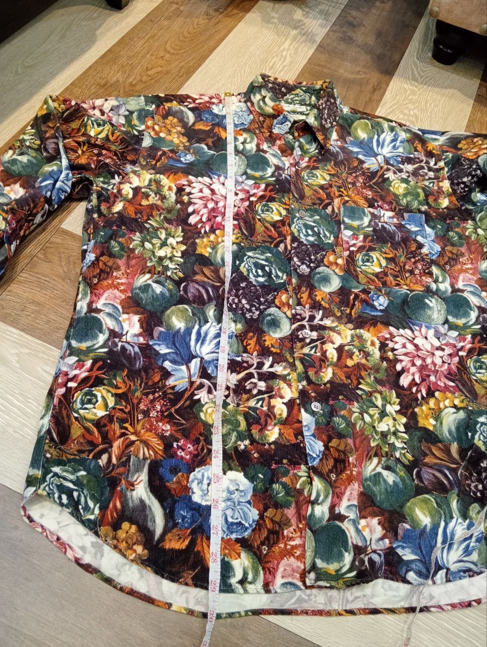 Paul Smith VINTAGE PAUL SMITH LONDON FLORAL OVERPRINT OVERSIZED SHIRT Size US M / EU 48-50 / 2 - 12 Thumbnail