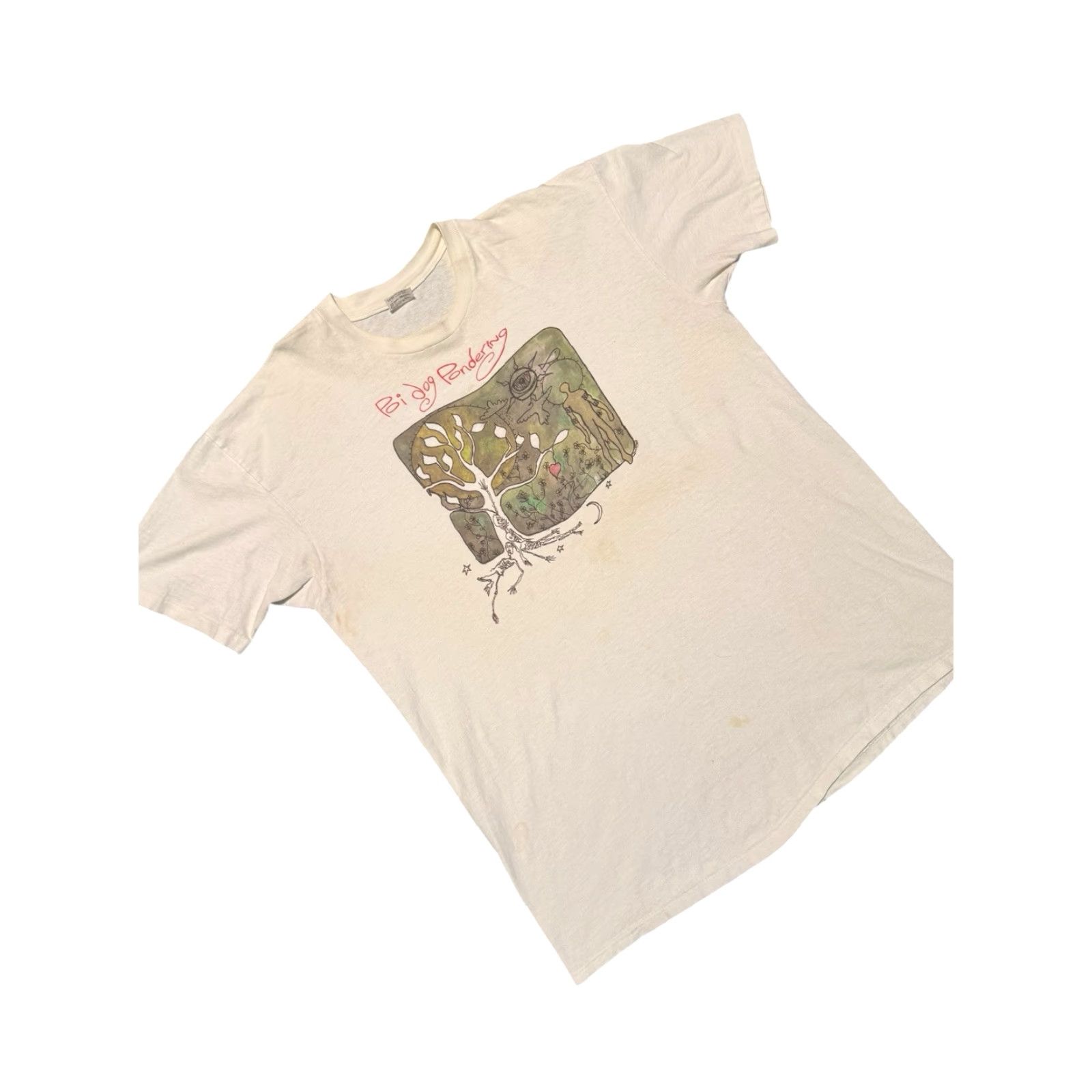 Vintage VINTAGE 1980s Poi Dog Pondering Rock Grunge Band T-Shirt Made In USA Size XL Size US XL / EU 56 / 4 - 3 Thumbnail