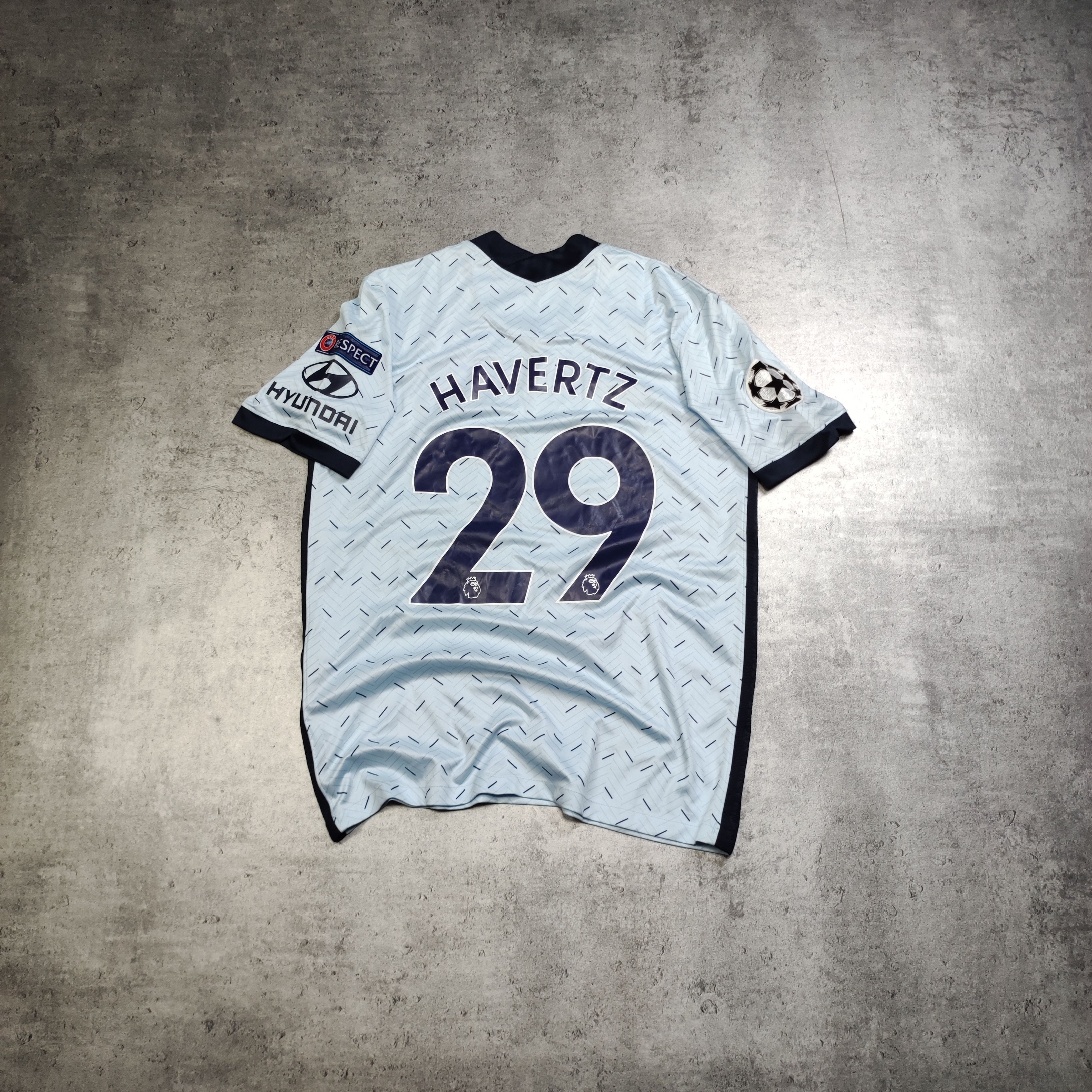 Chelsea Soccer × Nike RARE Chelsea London Football UCL #29 Havertz 2020 Jersey Size US XL / EU 56 / 4 - 1 Thumbnail
