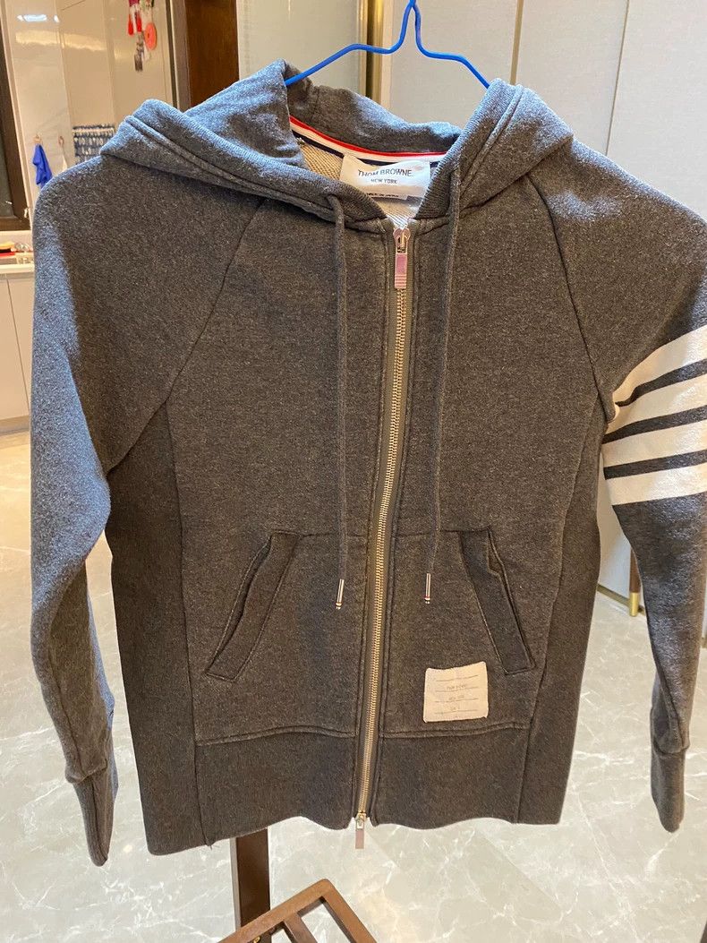 Thom Browne Thom browne Size 0 Zipper hoodie jacket 2503-Nextarrow Size S / US 4 / IT 40 - 4 Thumbnail