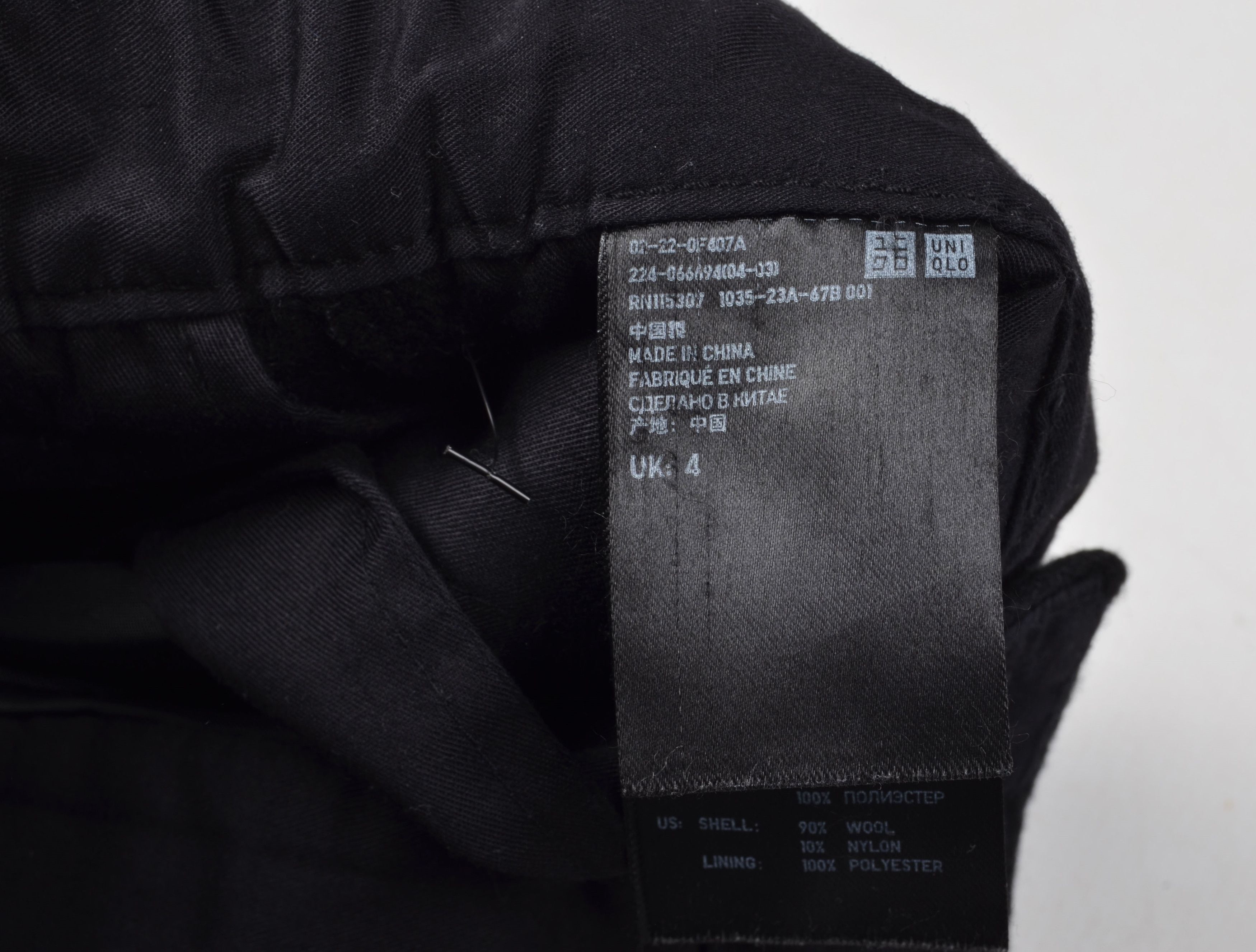 Jil Sander × Uniqlo Uniqlo +J Jil Sander Wool Blend Slim Fit Pants Trousers Size 28" / US 6 / IT 42 - 5 Thumbnail