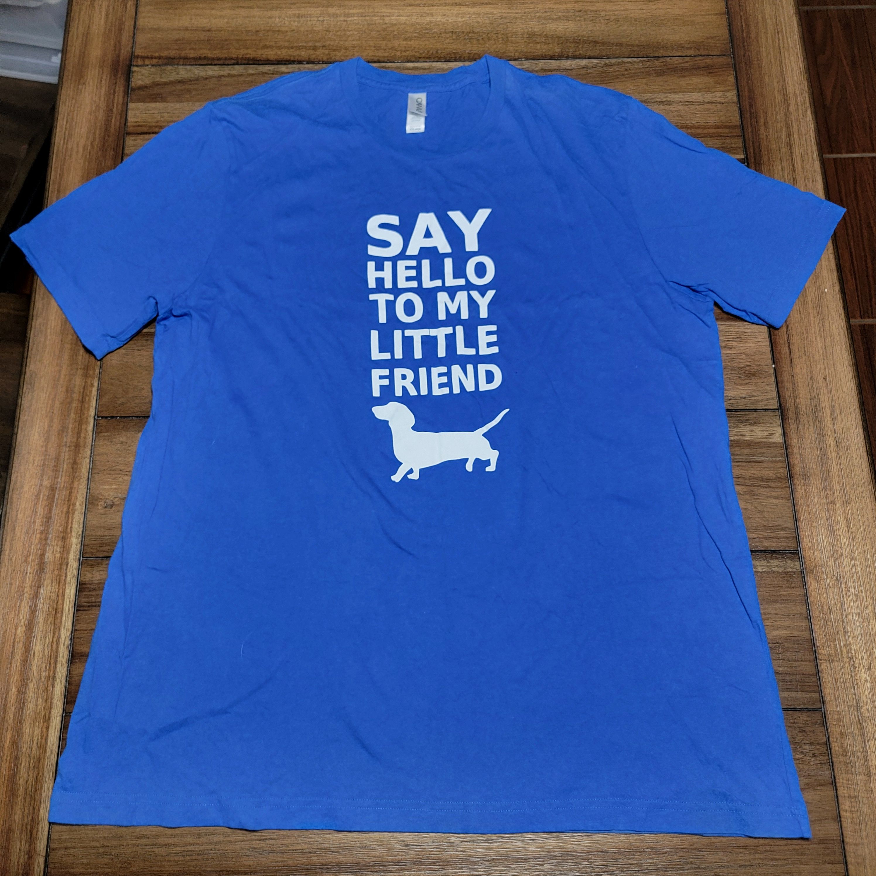 Canvas Canvas SS Unisex Tee "Say Hello To My Little..." Dog- XXL Size US XXL / EU 58 / 5 - 1 Thumbnail