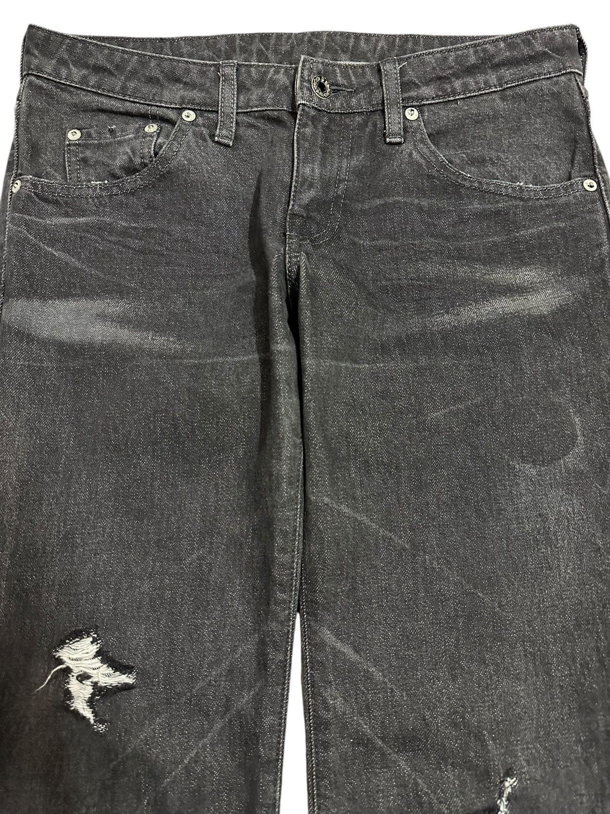 Bape Japan Bathing Ape Bape Star Faded Wash Style Jeans Size US 30 / EU 46 - 5 Thumbnail