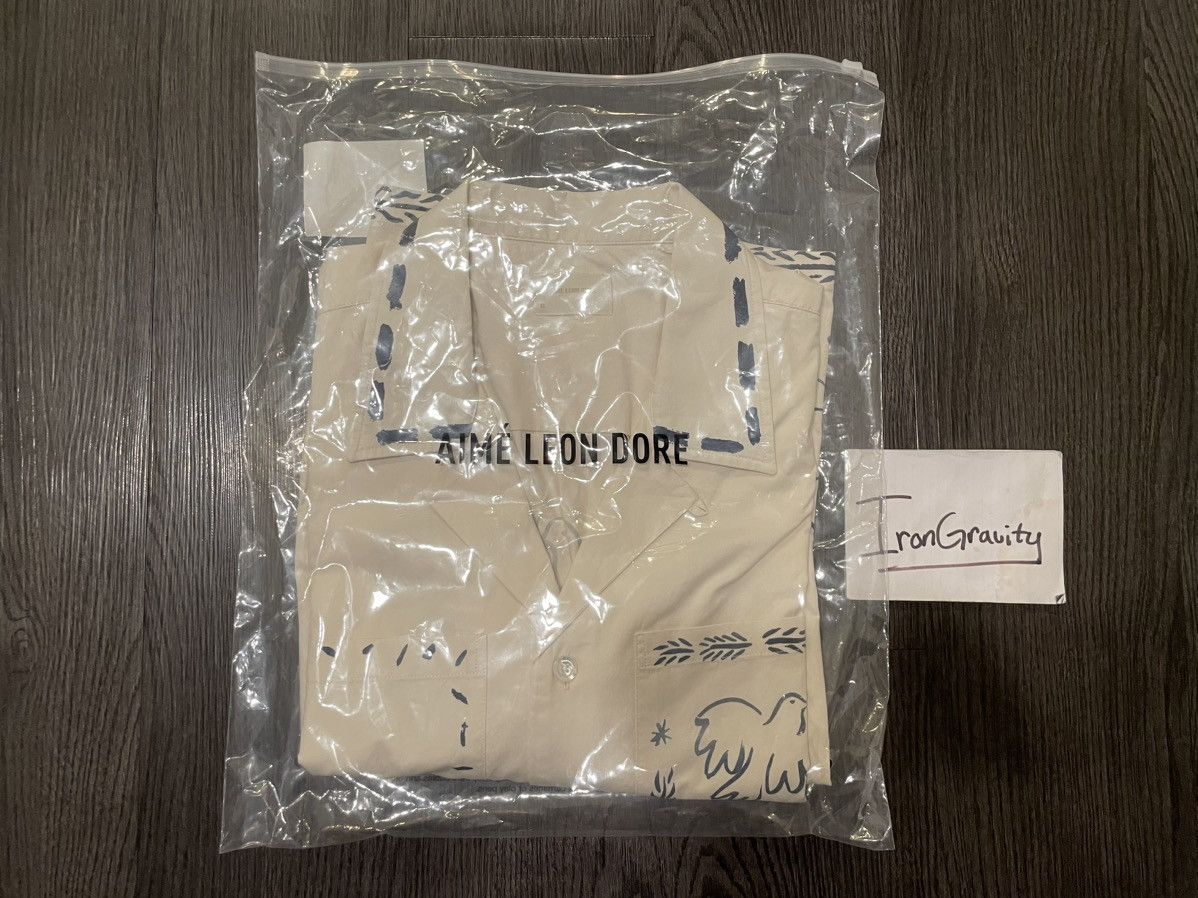Aime Leon Dore Aimé Leon Dore ALD Lesvos Cropped Camp Shirt Size XL Size US XL / EU 56 / 4 - 1 Thumbnail